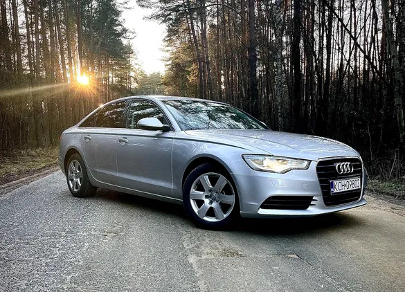 małopolskie Audi A6 cena 58000 przebieg: 248500, rok produkcji 2014 z Trzebinia